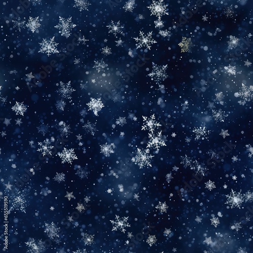 falling snow seamless patterns background