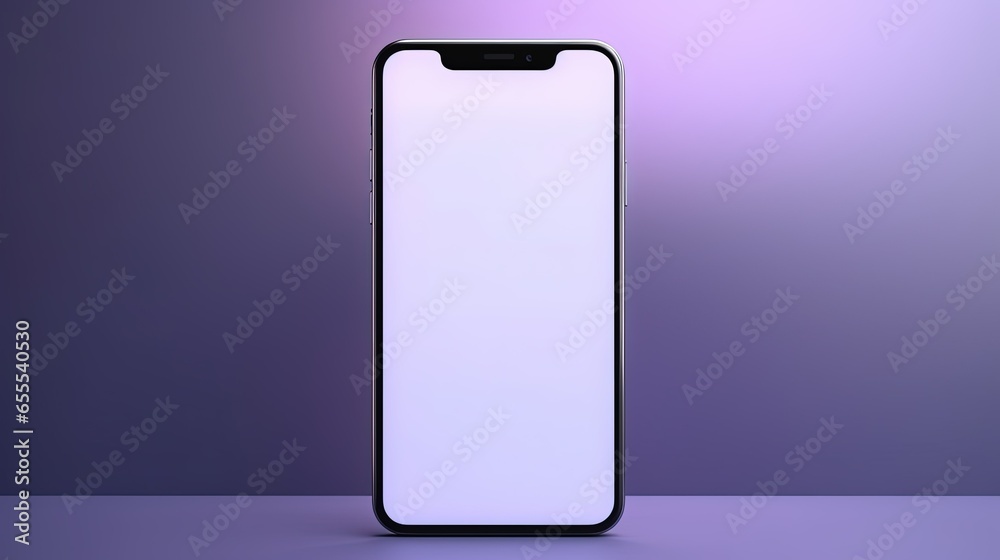 smartphone with blank screen isolated smartphone with blank screen isolated