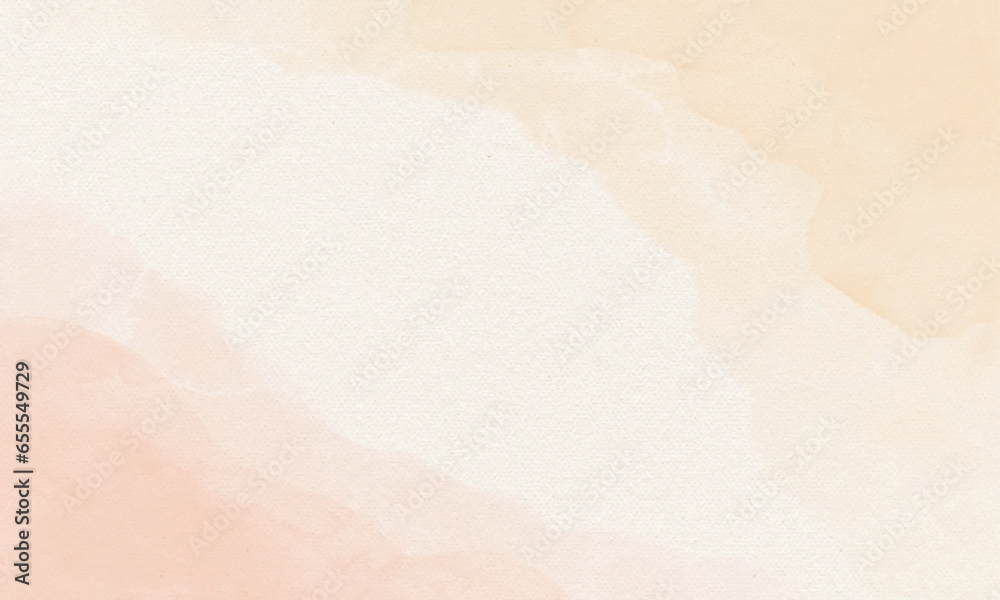 Fototapeta premium Vector pastel watercolor design background