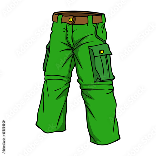 trousers vector illustration