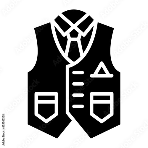 Vector Design Coat Vest Icon Style