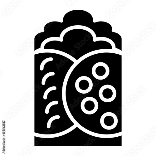 Vector Design Chimichanga Icon Style