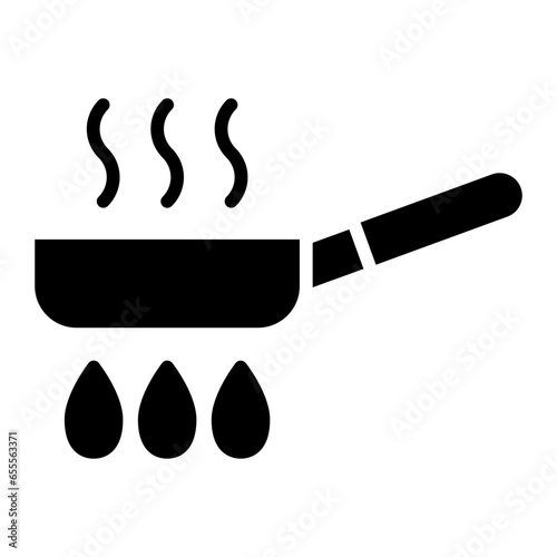 Vector Design Frying Pan Icon Style
