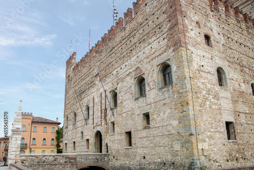 the lower castle of Marostica photo