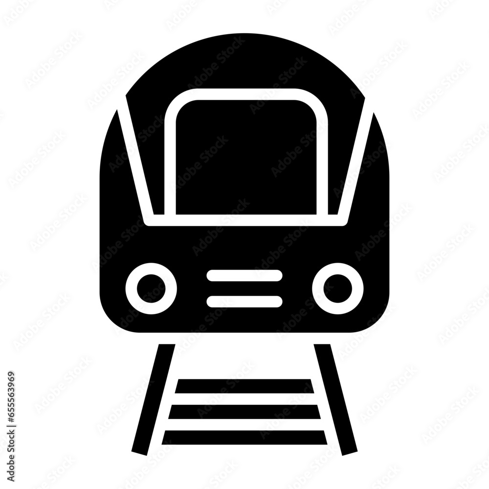 Vector Design Train Icon Style Vector Design Train Icon Style