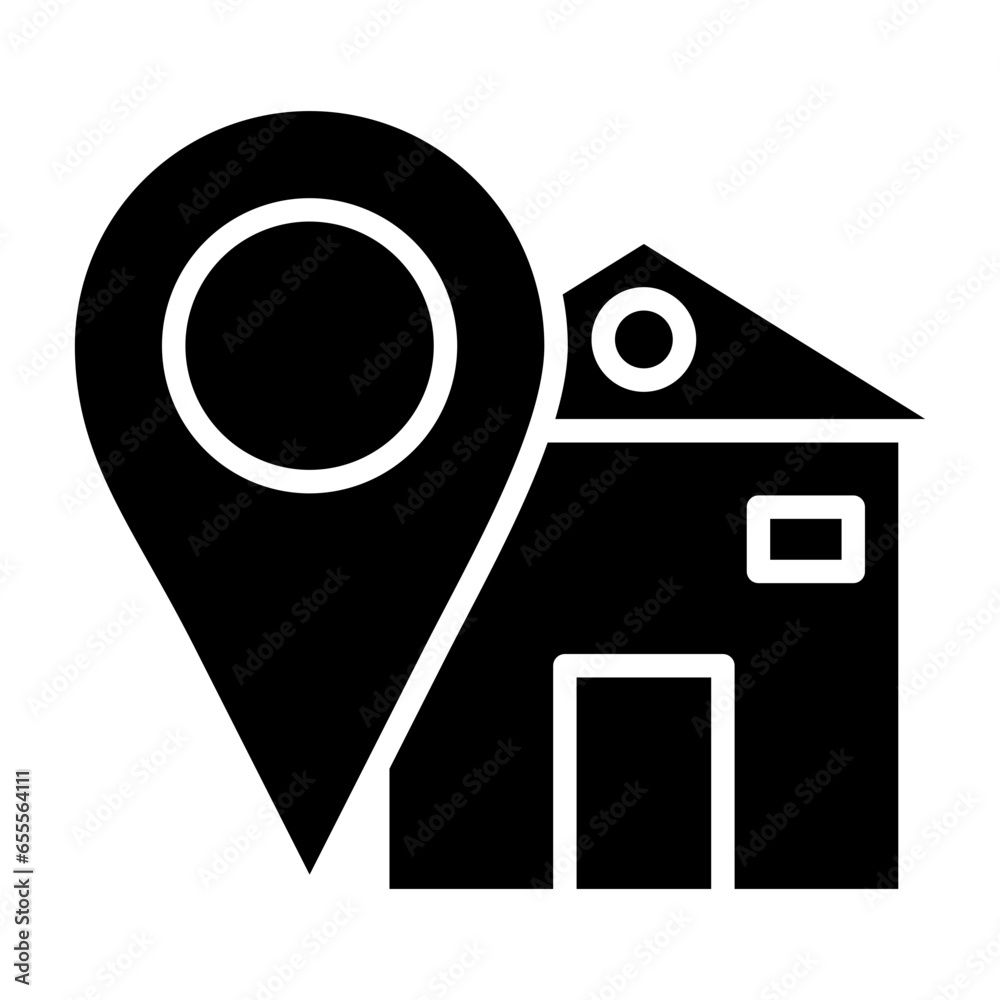 Vector Design Home Destination Icon Style Vector Design Home Destination Icon Style