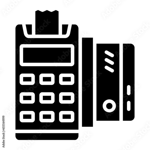 Vector Design Card Machine Icon Style