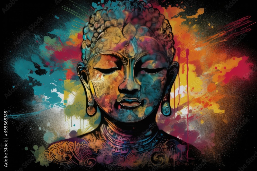 Buddha Gautama Illustration
