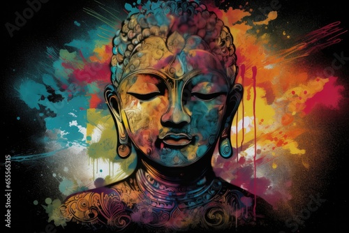 Buddha Gautama Illustration