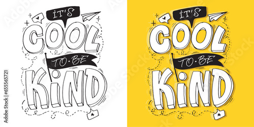 Cute funny hand drawn doodle lettering. T-shirt design, mug print.