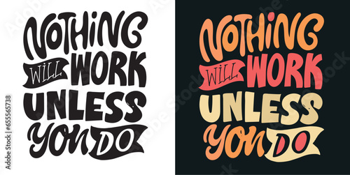 Cute funny hand drawn doodle lettering. T-shirt design, mug print.