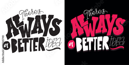 Cute funny hand drawn doodle lettering. T-shirt design, mug print.