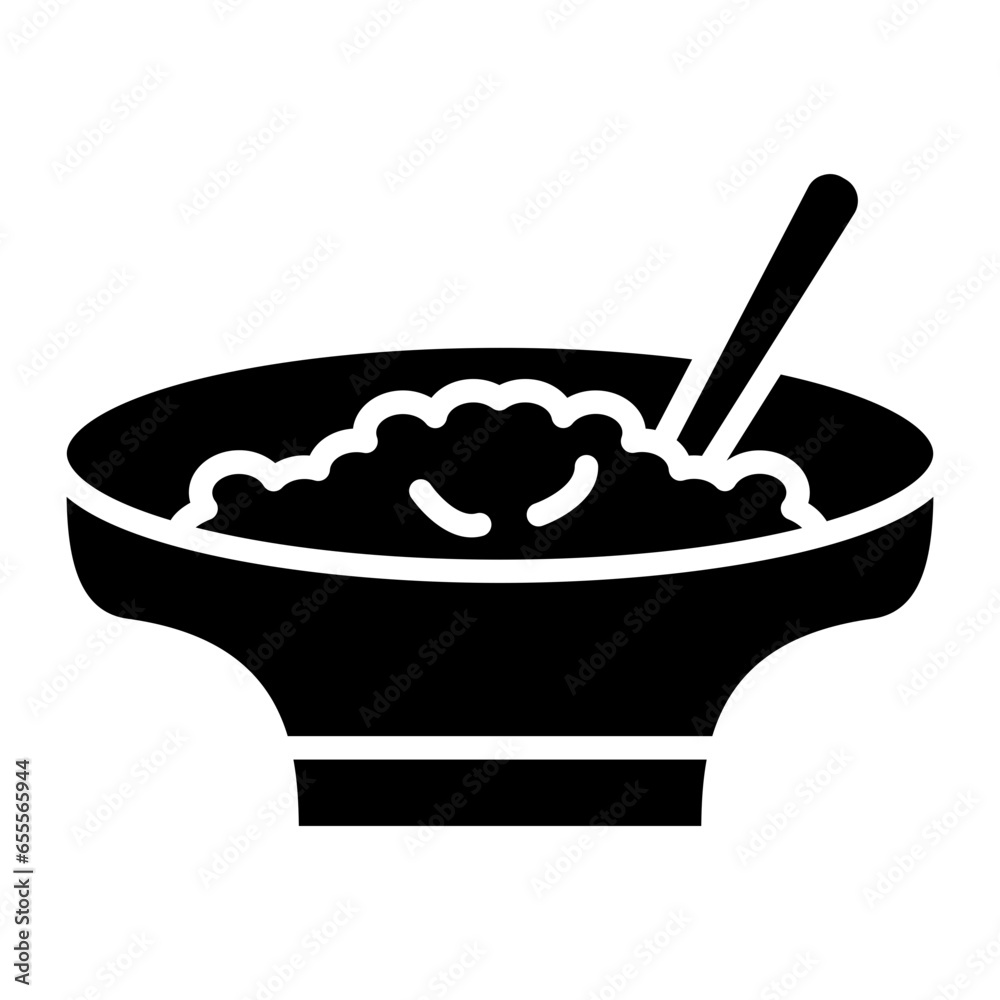 Vector Design Rice Icon Style