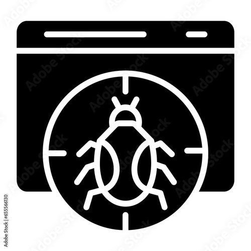 Vector Design Debug Icon Style