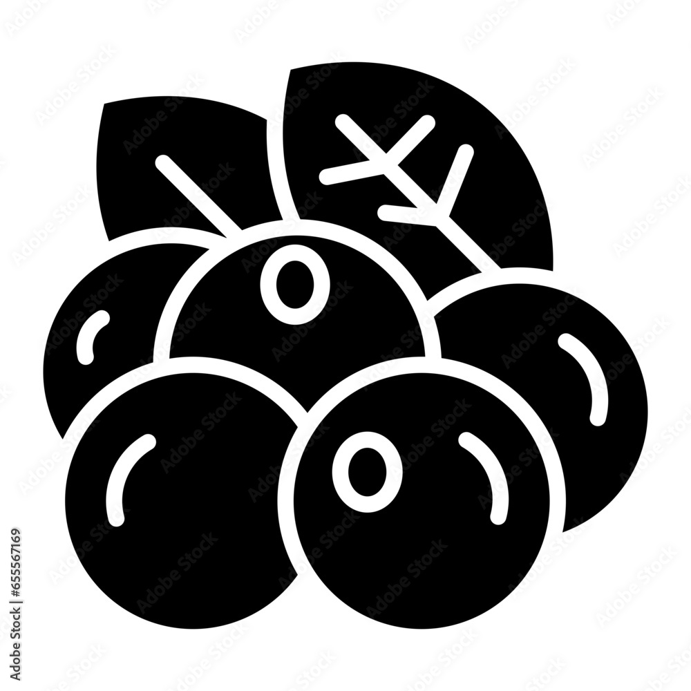Vector Design Berries Icon Style Vector Design Berries Icon Style