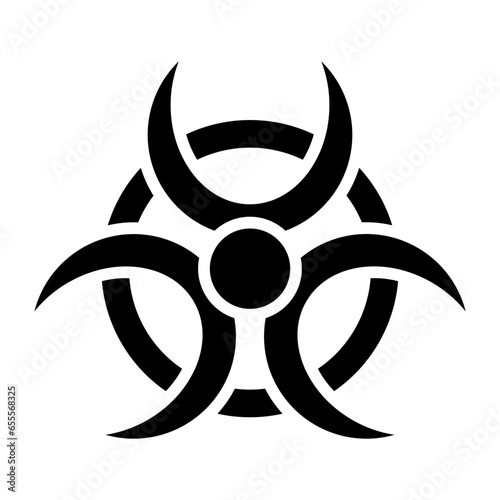 Vector Design Bio Hazard Icon Style