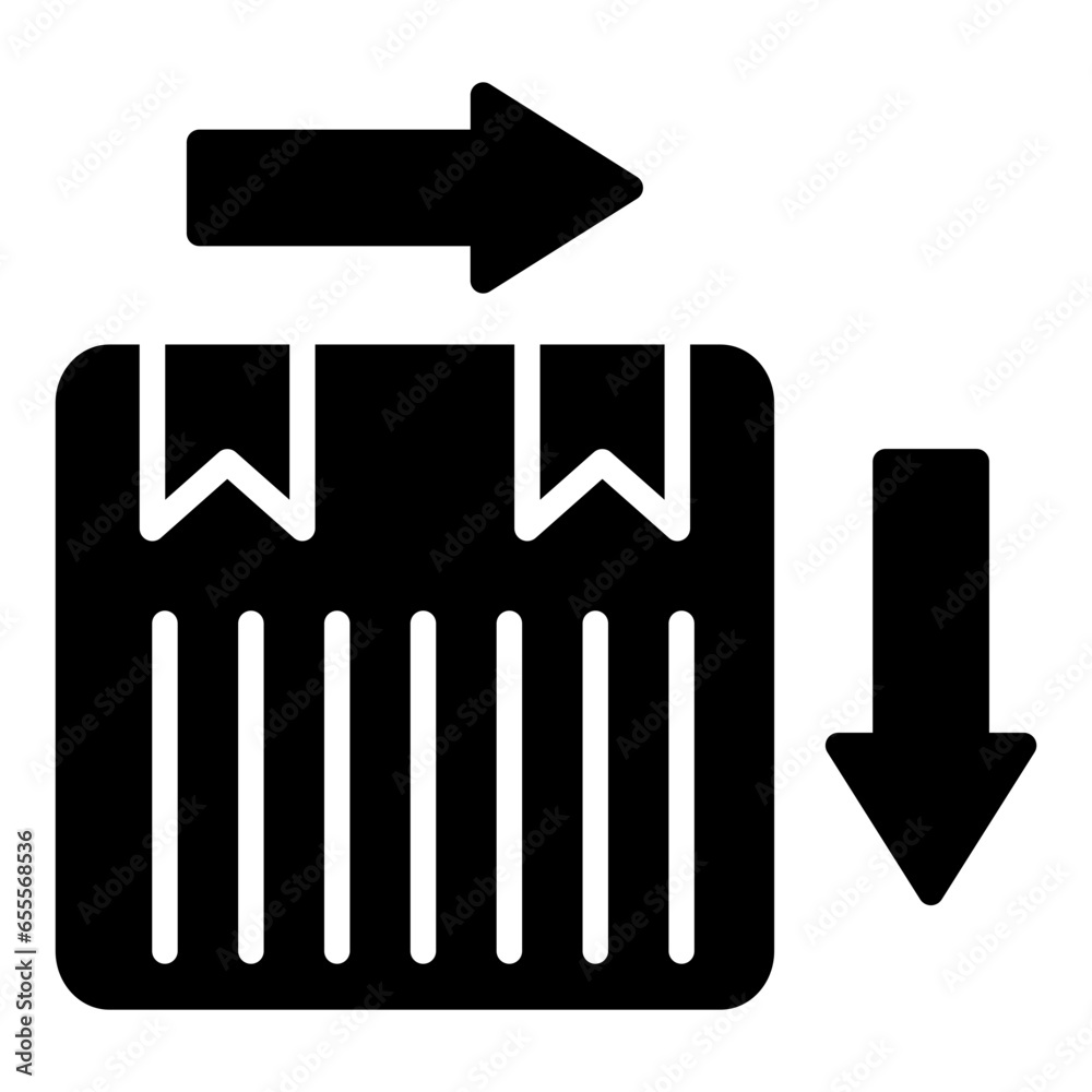 Vector Design First Out Icon Style Vector Design First Out Icon Style