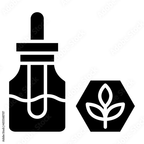 Vector Design Cbd Oil Icon Style