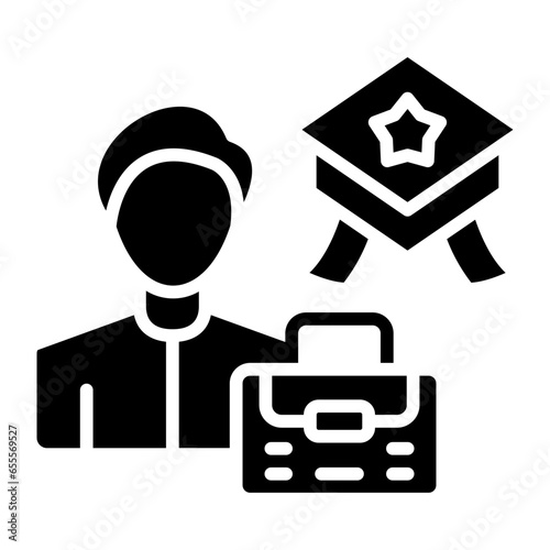 Vector Design Career Expert Icon Style