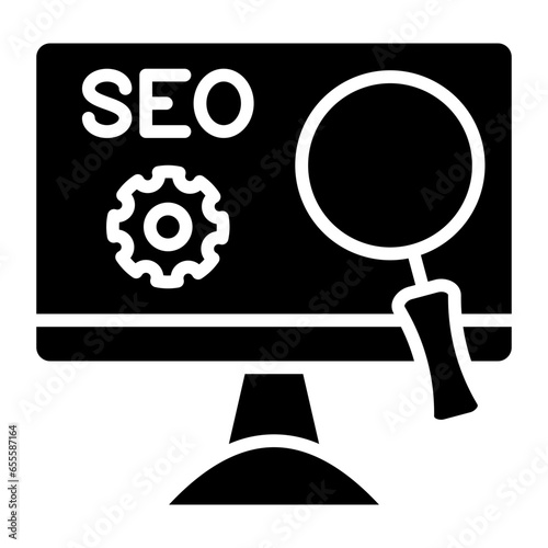 Search Engine Optimisation Icon Style