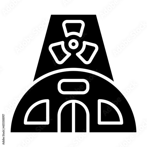 Nuclear Plant Icon Style