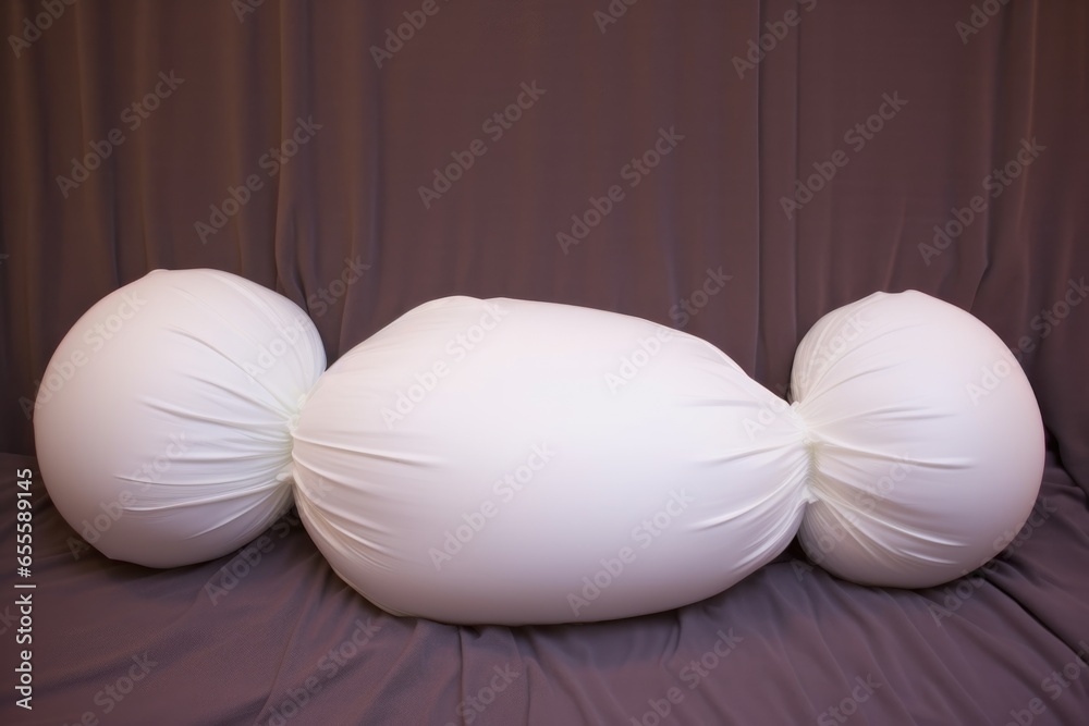 pregnancy pillow taken from above with soft colors pregnancy pillow taken from above with soft colors