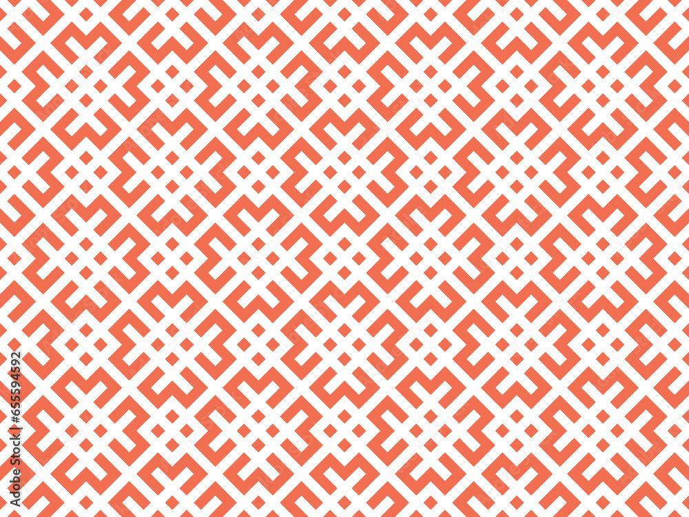 Abstract geometric pattern. A seamless vector background. White and pink ornament. Graphic modern pattern. Simple lattice graphic design Abstract geometric pattern. A seamless vector background. White and pink ornament. Graphic modern pattern. Simple lattice graphic design
