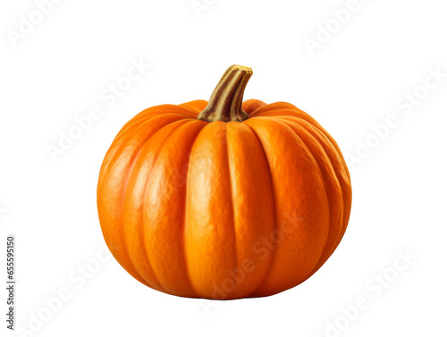 Pumpkin isolated on transparent or white background