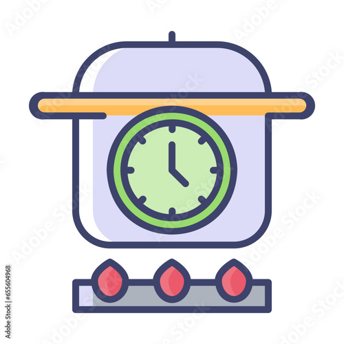 cooking time icon