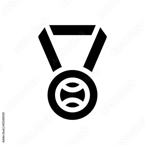 medal glyph icon