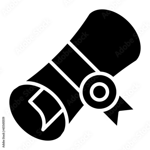 Bachelor Degree Icon Style