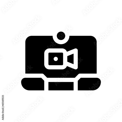 videocall glyph icon