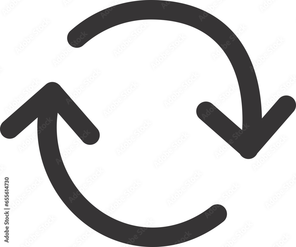 rotating arrows icon rotating arrows icon