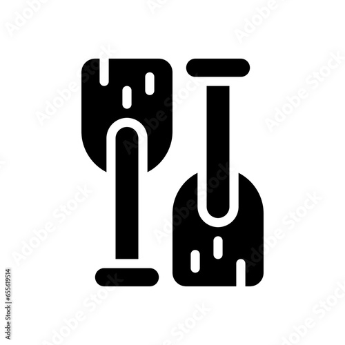 oars glyph icon