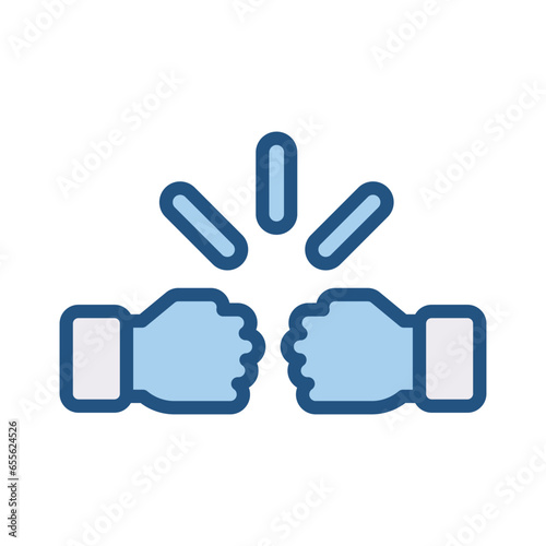 Business competition icon