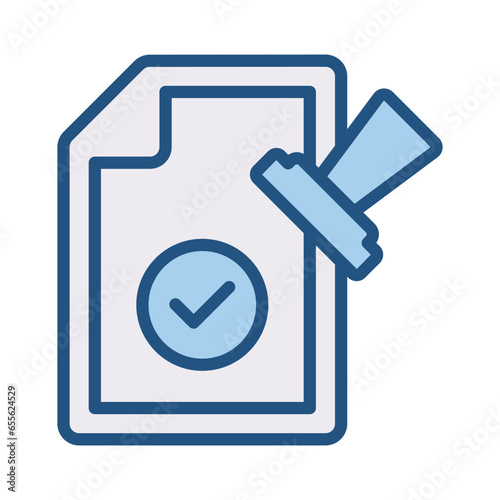 Valid document icon