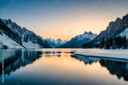 lake in the mountains © Khani