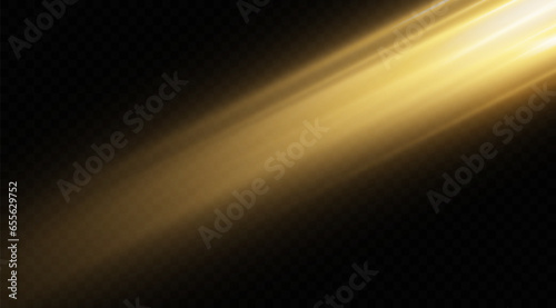 Vector Spotlights. Scene. Light Effects.