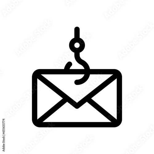 phishing line icon