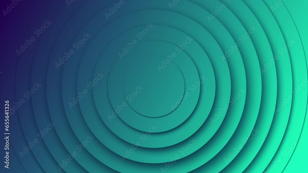 circle abstract with gradient background. 4K motion animation. Abstract texture with circles