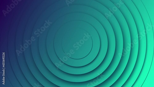 circle abstract with gradient background. 4K motion animation. Abstract texture with circles