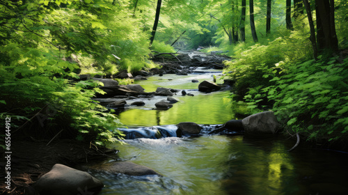 river in the forest