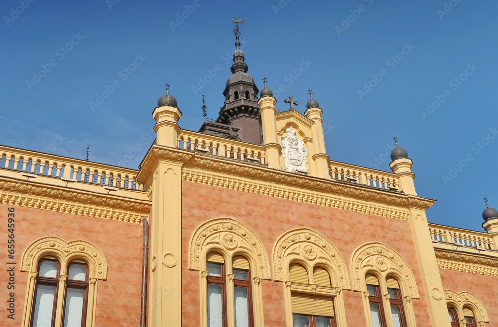 Vladicin Court Palace of Bishop in Novi Sad, Serbia