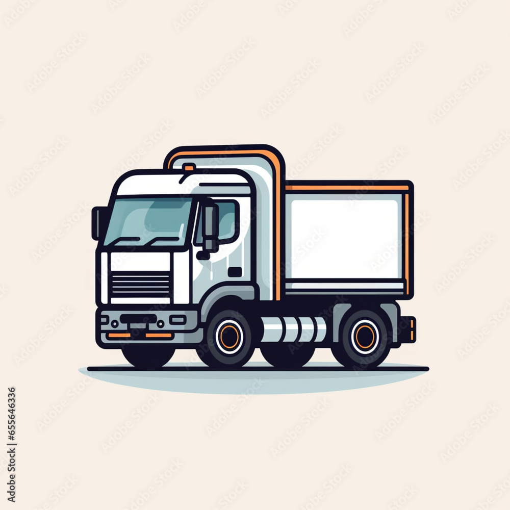 truck 2d icon