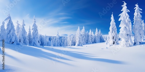 Snowy winter landscape © Zaleman