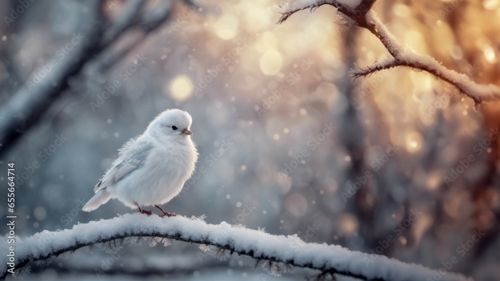 Uccellino bianco e la magia del Natale Uccellino bianco e la magia del Natale