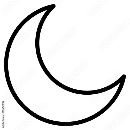 Crescent moon