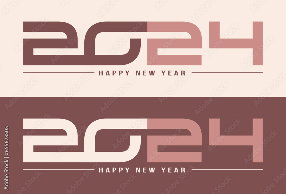 2024 New year greeting banner_colourful 2024 New year greeting banner_colourful