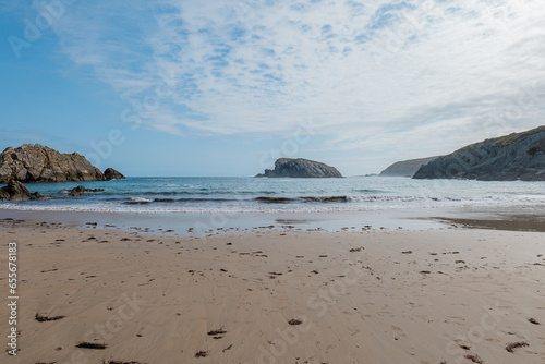 Playa de La Arnia, Liencres, Cantabria, Spain