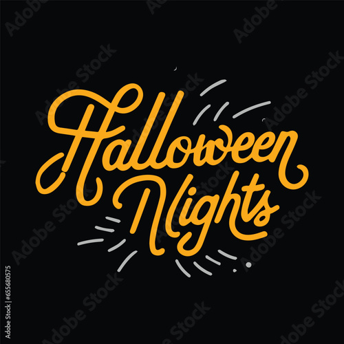 Halloween t-shirt design photo